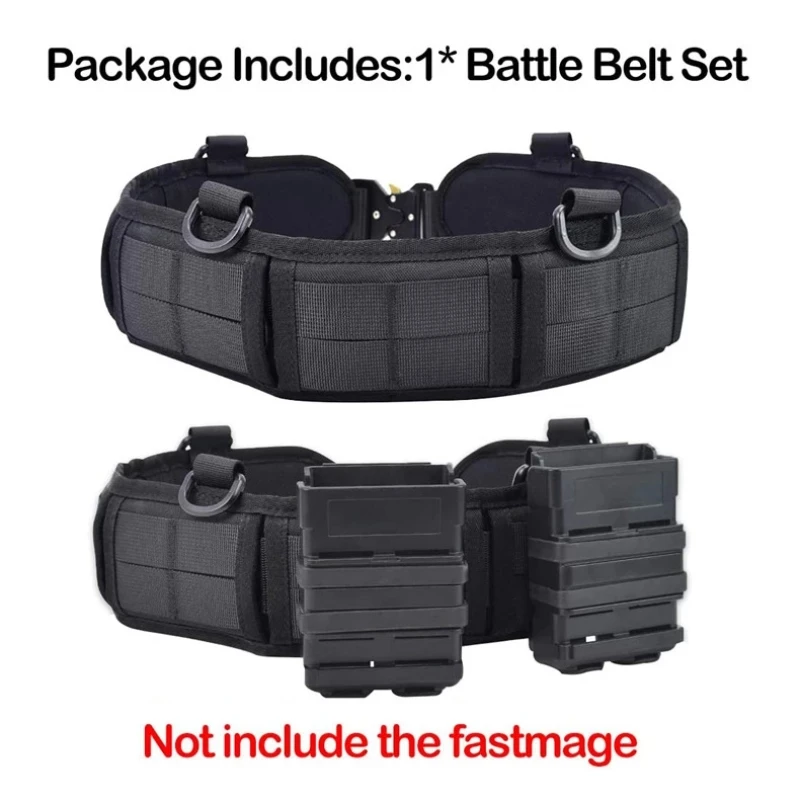 Genuine Tactical Belt Quick Release Outdoor Military Belt Metal Real Nylon Sports Accessories Men And Women Belt Set