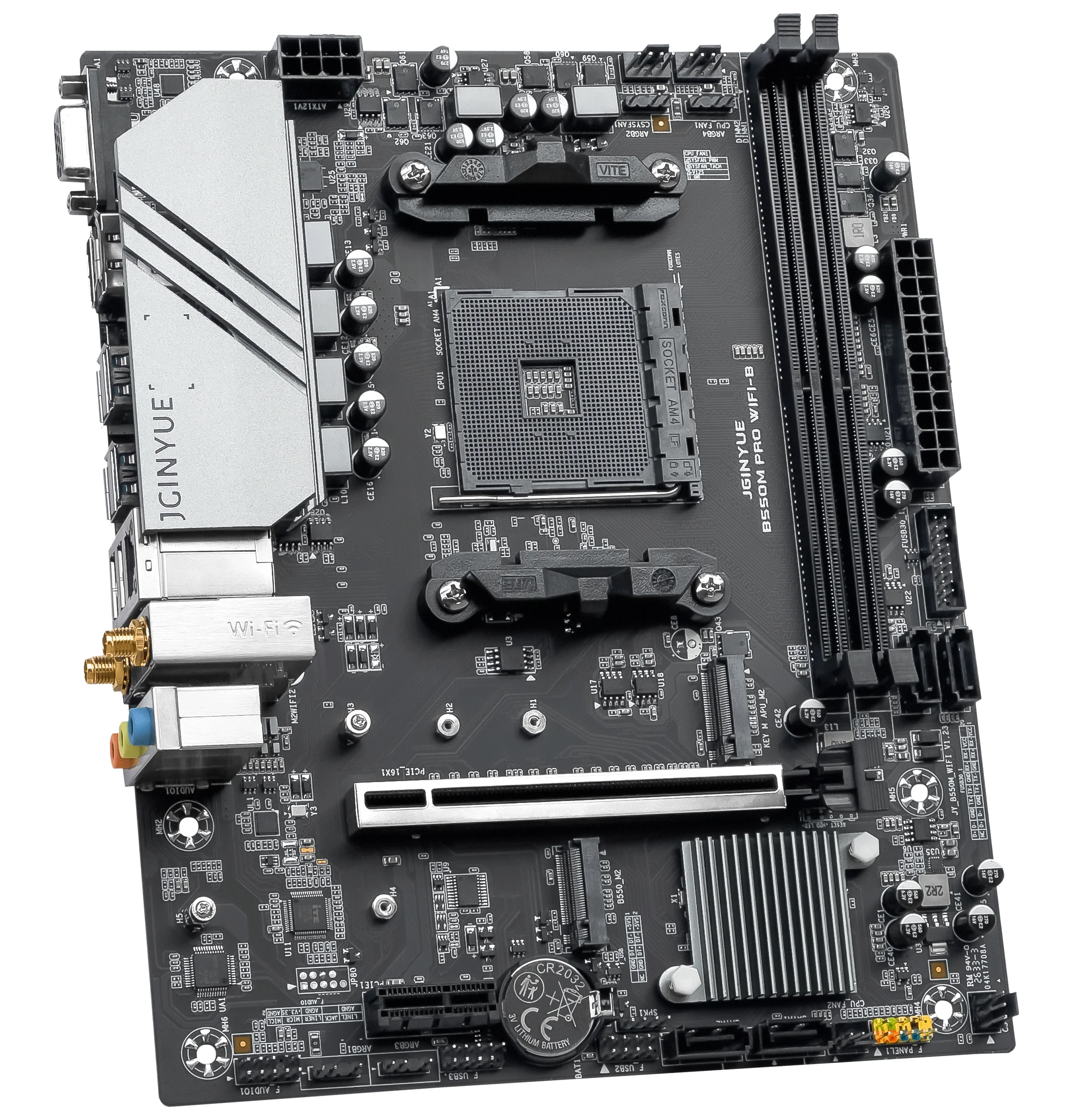 JGINYUE B550M PRO WIFI-B AM4 Motherboard Supports Ryzen 4000-5000 CPU OC PC desktop DDR4 MAX 64GB RAM ARGB Office Video