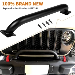 82215351 Grille Winch Brush Guard for Jeep Wrangler JL JLU Unlimited Sahara Freedom Rubicon and Gladiator JT 2018 - 2022