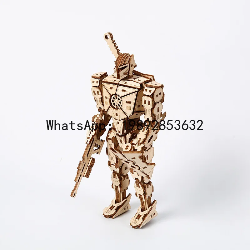 

PYJ 3d three-dimensional robot model puzzle toy children's educational creative puzzle toy ornament
