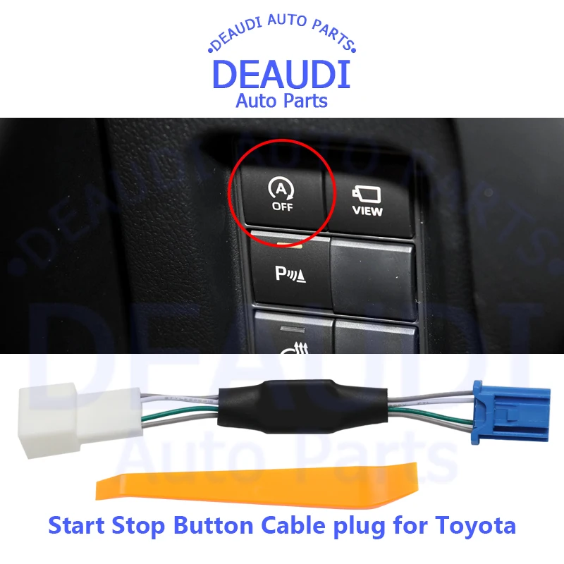 For Toyota PRADO After 2018 Camry Car Automatic Stop Start Engine System Eliminator Disable Cable Auto Stop Canceller Plug Play