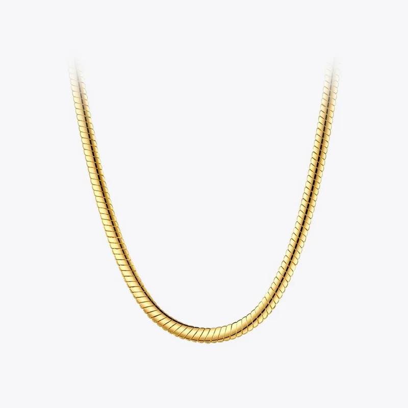 

Double Layer Snake Body Choker Necklaces For Women Gold Color Necklace Fashion Jewelry Christmas Naszyjnik P203150