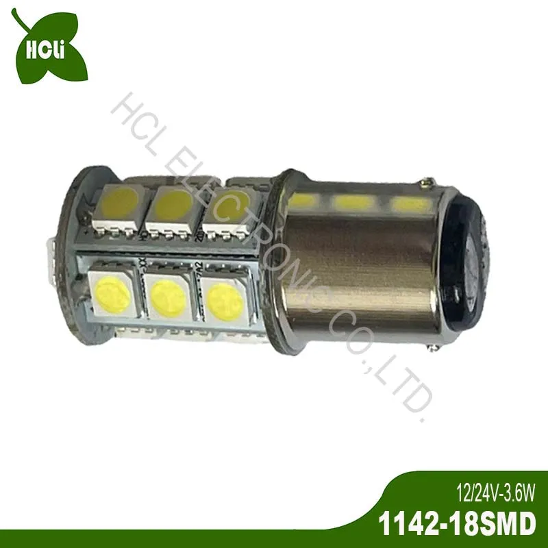 High quality AC/DC12/24V 1142 BA15d Led Signal Lamp Marine Warning Light Yacht Bulb Boat Ship Pilot Lamp free shipping 10pcs/lot