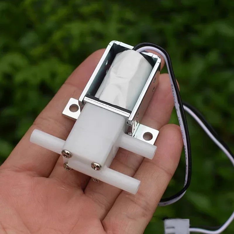 تيار مستمر 12 فولت 2-موقف 3-طريقة عادة مغلقة عادة مفتوحة صغيرة صمام الملف اللولبي الكهربائي تدفق المياه تشغيل/إيقاف صمام التحكم لتقوم بها بنفسك طاولة شاي