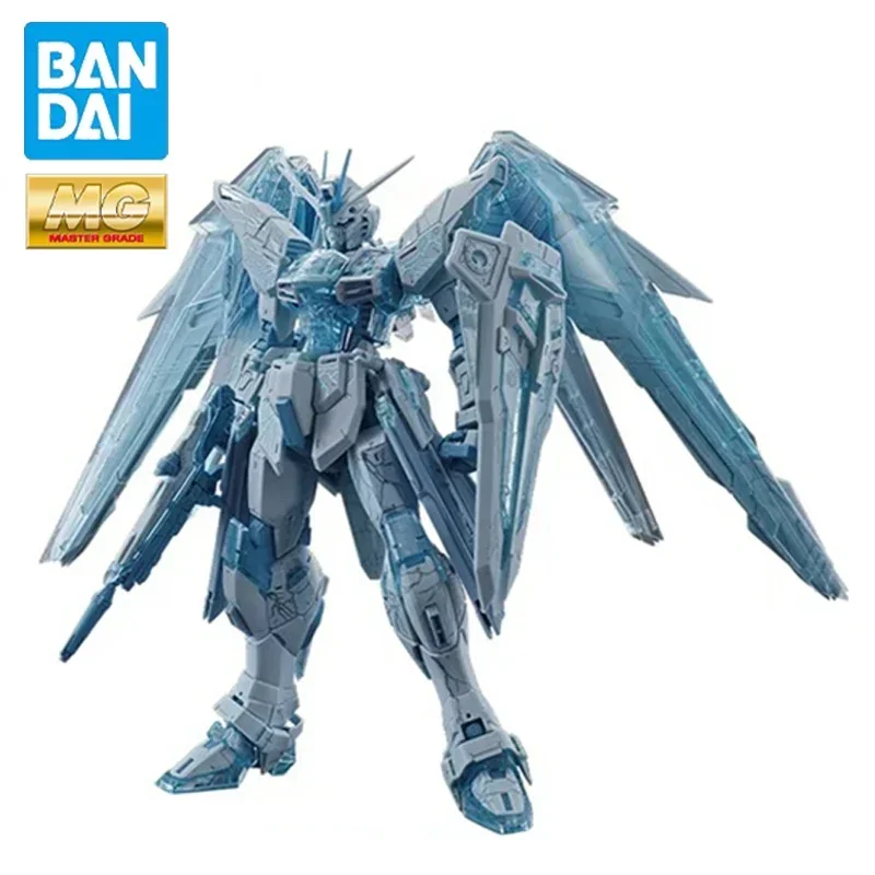 In Stock Genuine Original BANDAI ZGMF-X10A Freedom Gundam Action Anime Figure Collectible Model Doll Statuette Ornament Gift Toy