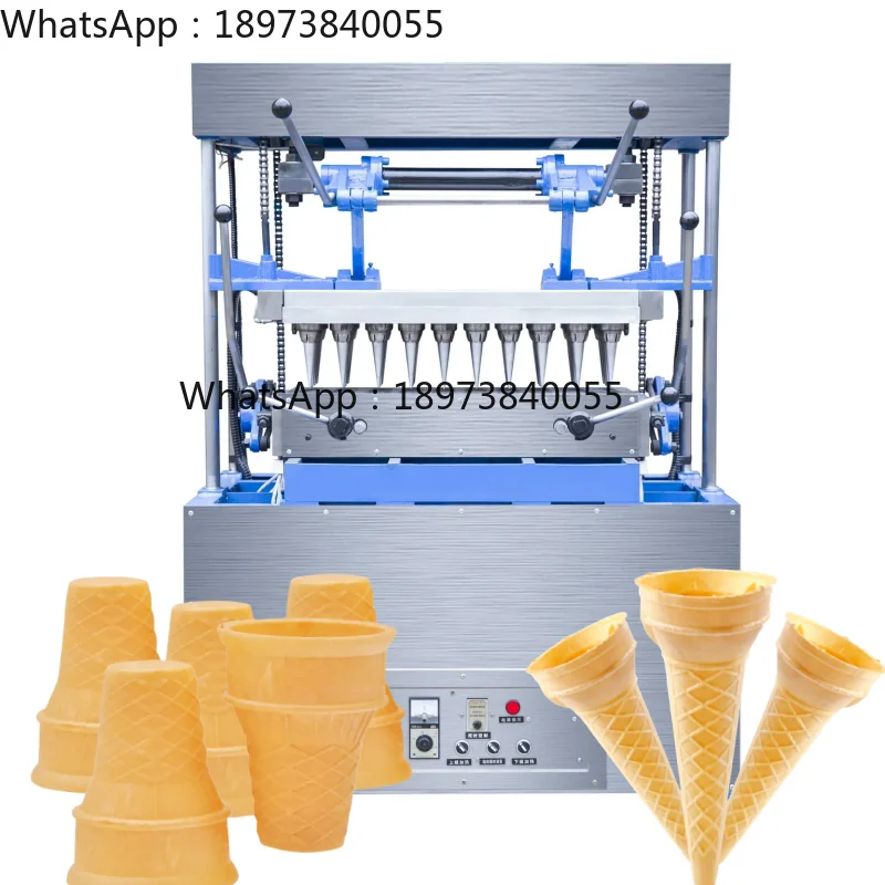 

Customized 24 Heads Automatic Ice Cream Cone Ice Cream Cone Wafer Making Machine