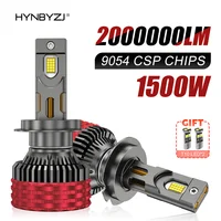 HYNBYZJ H4 H7 LED CANBUS H11 H1 H3 9005 HB3 9006 HB4 9007 9008 9012 faros LED 1500W alta potencia 6000K faro de coche Buld