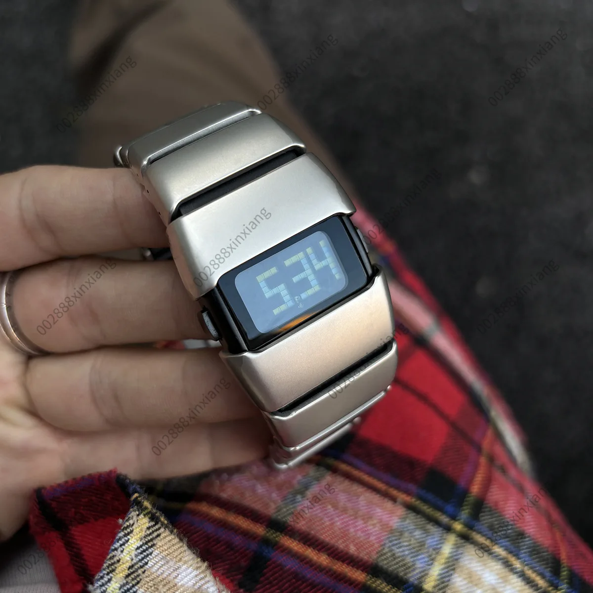 For Y2K Millennium Irregular Retro Watch Vintage Original Design Niche Wristwatch Unisex American Trend Casual Watch