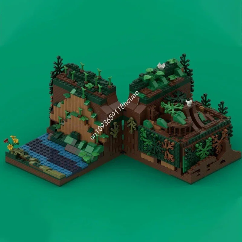 

949pcs MOC Hidden Cave Adventurers Building Blocks Christmas Best Birthday Gift Ideas for Kids and Creative Minds DIY Mo Gift