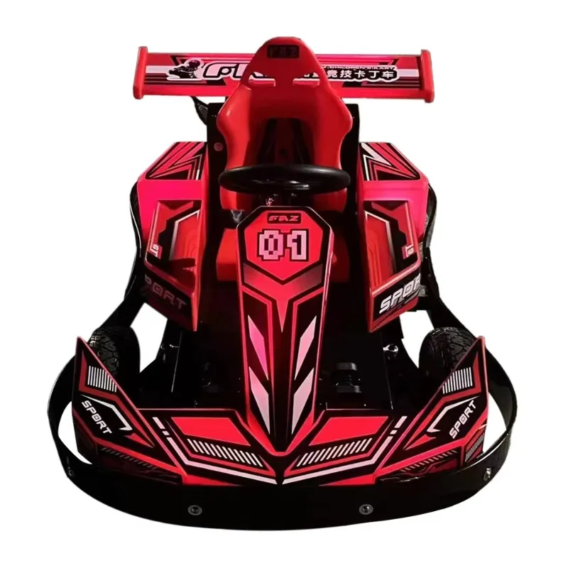 Coin-operated Kart Off-road Vehicle Kids Ride on a Fast Mini Racing Electric Drift Kart