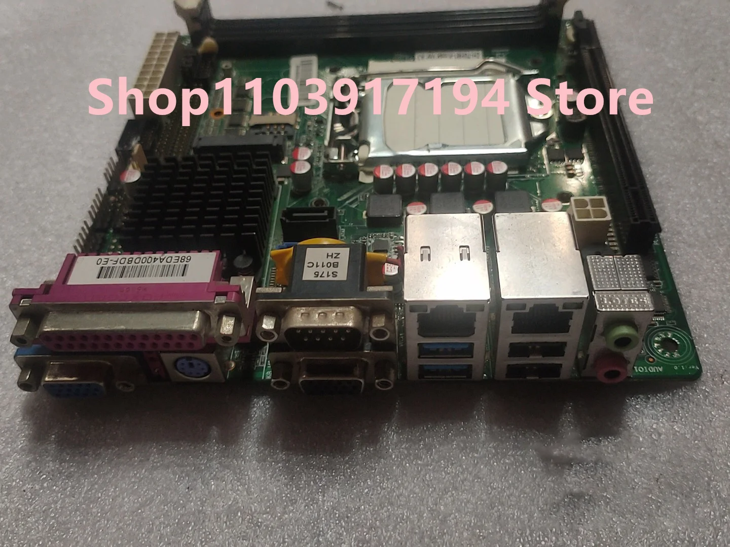 FOR Seavo ZH-70H81-kiosk ver.A3 Industrial control motherboard itx Mini h81 motherboard  itx Dual gigabit network card