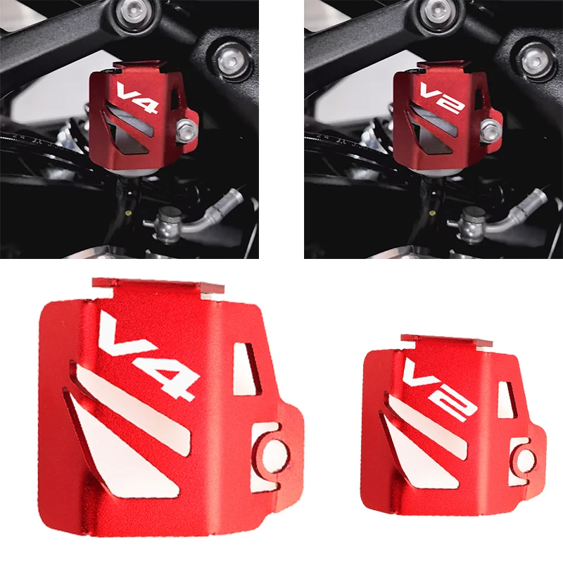 2026 For DUCATI Multistrada V2 V2S V4 V4S Motorcycle Accessories CNC Rear Brake Fluid Reservoir Cover Guard Protection