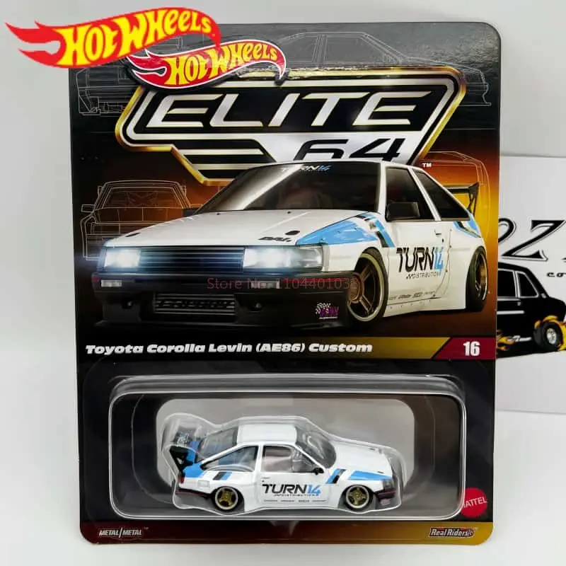 

В наличии: Коллекционная модель автомобиля Hot Wheels 1:64 Toyota Corolla Levin (AE86) — кастомная, для мальчиков, игрушка, подарок на праздники и день рождения