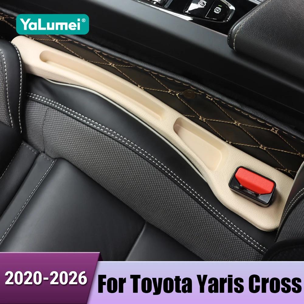 Für Toyota Yaris Cross 2020 2021 2022 2023 2024 2025 2026 Hybrid Auto Sitz Lücke Lücke Beweis Streifen Lagerung veranstalter Zubehör