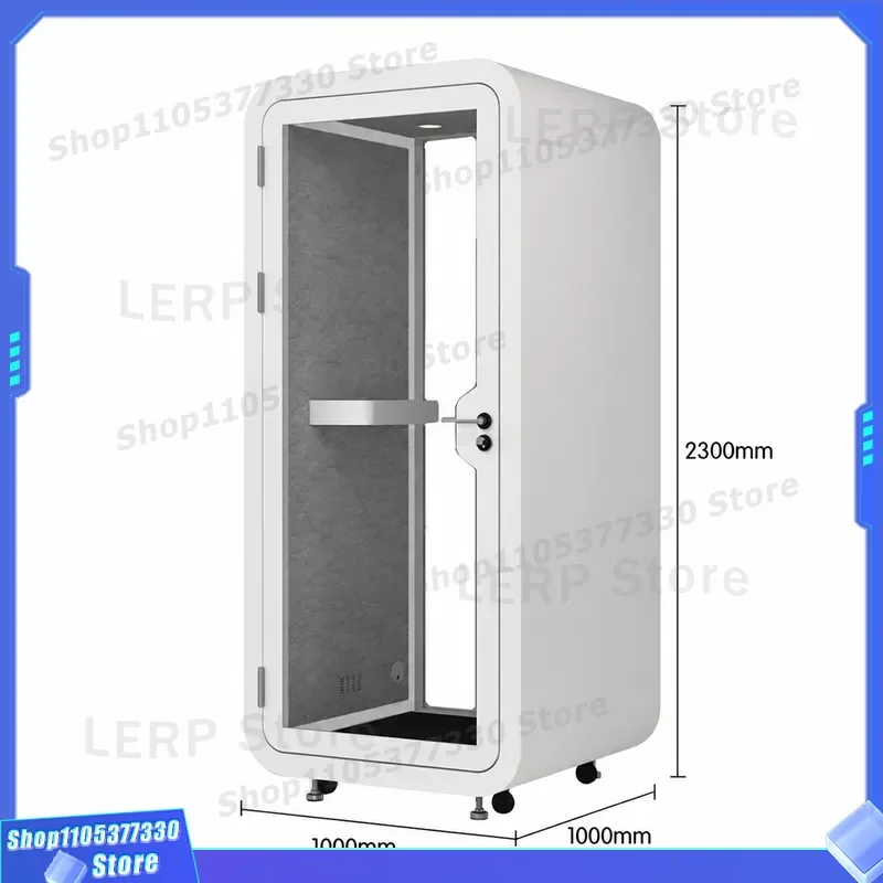 Portable Soundproof Pod for Home Recording Studio Mobile Office Booth Piano Practice Room Live Streaming Cabin with Door