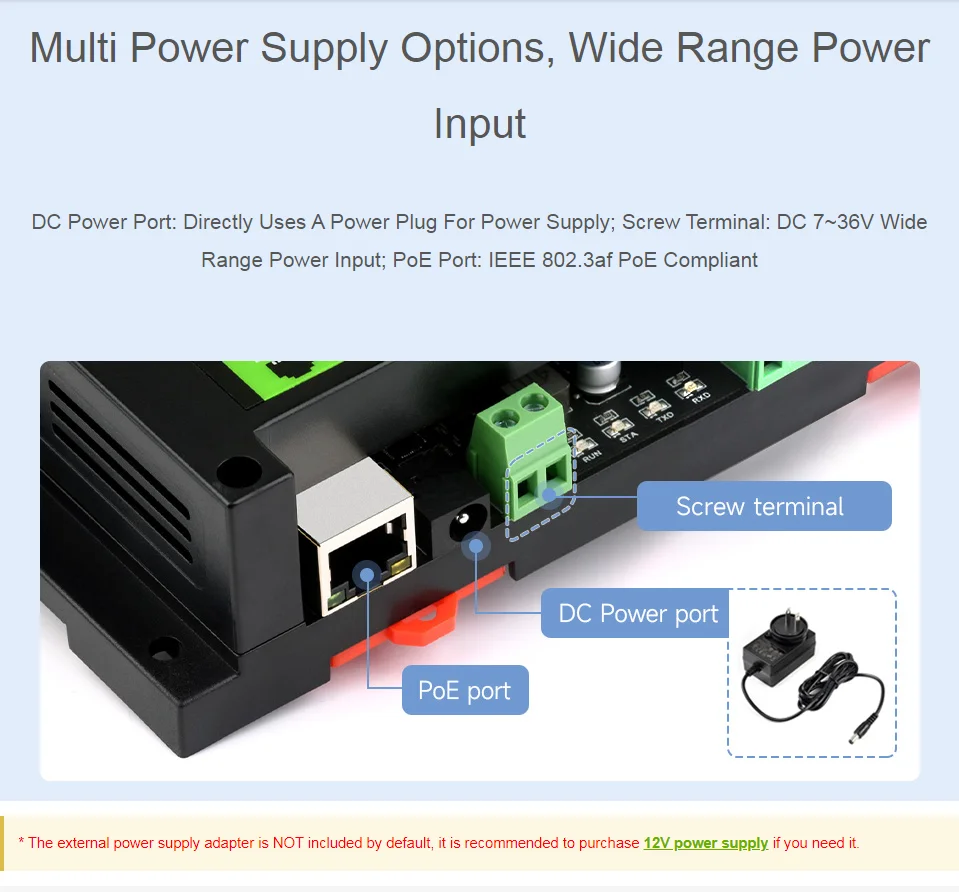 modulo-de-rele-ethernet-de-8-canales-b-con-entrada-digital-protocolo-modbus-rtu-modbus-tcp-comunicacion-de-puerto-poe-con-varios-aisladores