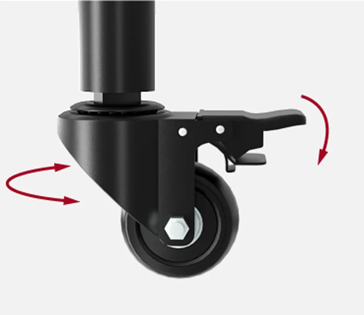 Простота установки, сборка, дешевая Мобильная тележка для телевизора, напольная стойка, тяжелая загрузка, передвижное крепление со всенаправленными колесами