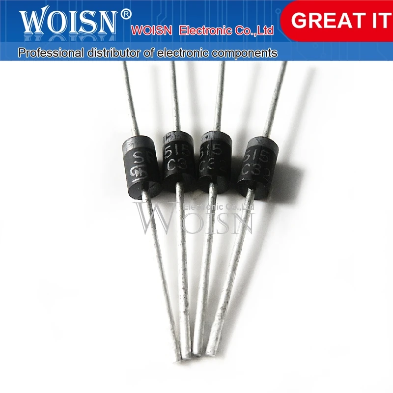 50 Stück sr515 sb515 do-41 Schottky-Diode