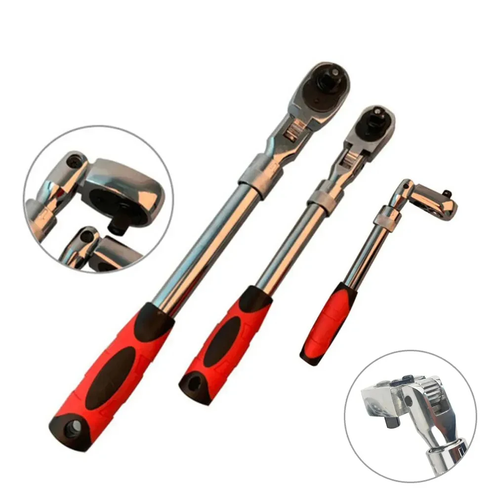 

Quick Ratchet 1/2 1/4 3/8 Duffy Zhongfei Xiaofei Auto Two-way Socket Head Torque Wrench Repair Tool Set Flexible High 72 Teeth