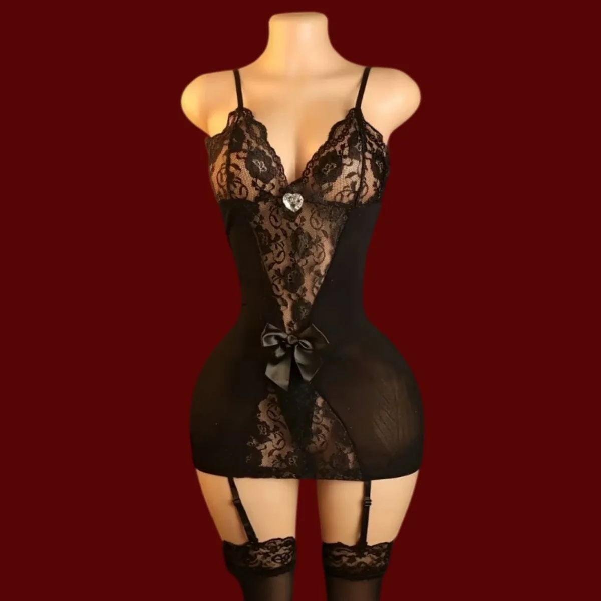 Black Fishnet Bodystocking,Pantyhose,Tights,Bodysuits,Sexy Lingerie,Tight Jumpsuits,Crotchless Panties,Garter Belts&Stockings