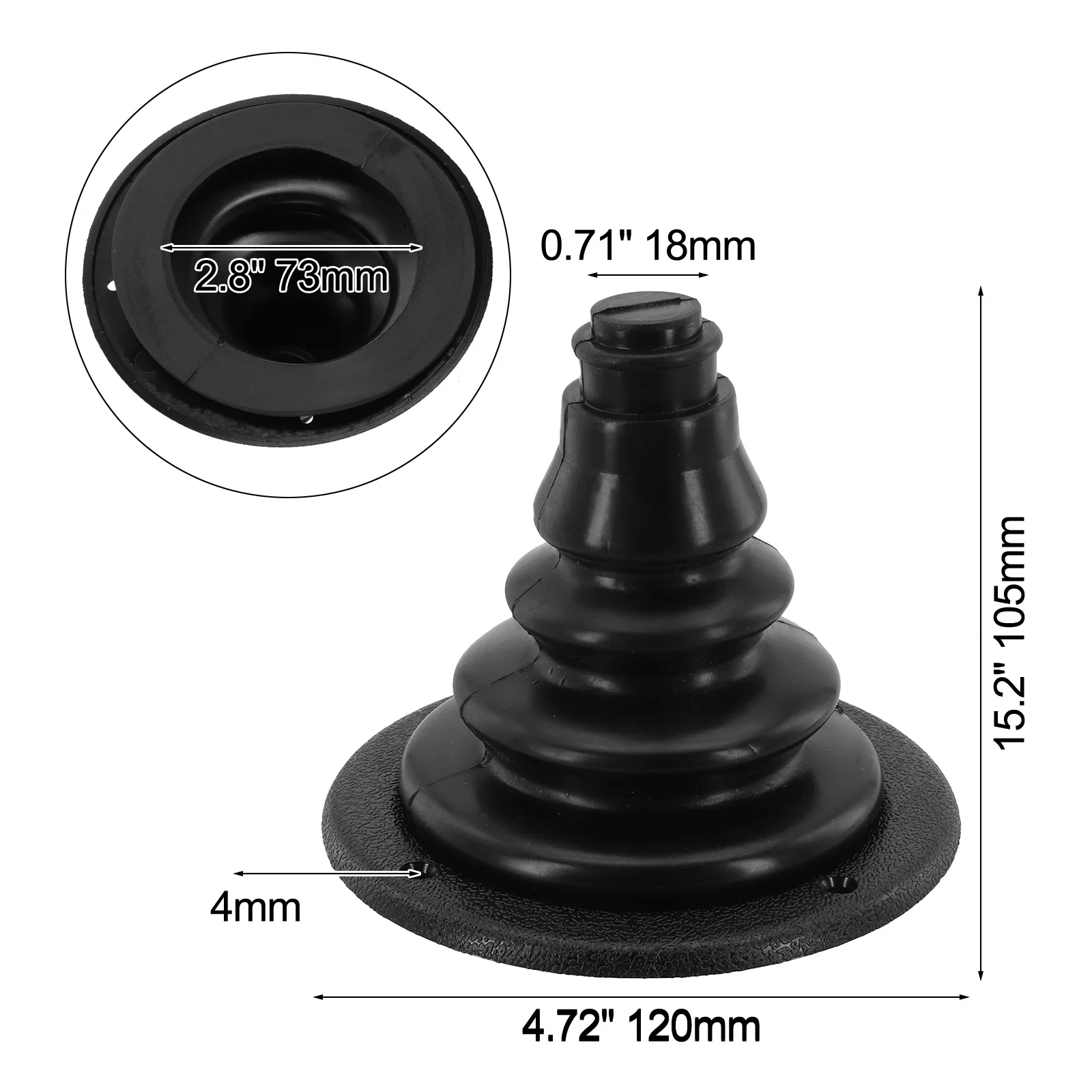 Marine Parts Protective Bellows Accessories Cable Boot Easy Installation Replacement Spare Study For Boats Yachts Ships Motor