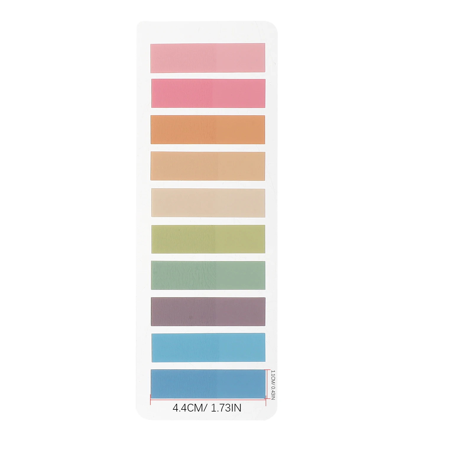 1200pcs Portable Writing Labels Stickers Bright Color School Office Use Page Tabs Book Annotation Supplies Writable