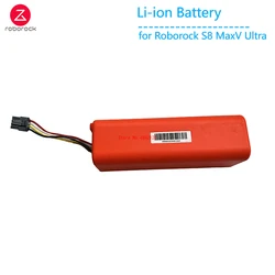 Original Roborock Li-ion Battery for S8 MaxV Ultra S8 Max Ultra Qrevo MaxV Qrevo Pro Qrevo S Robot Vacuum Cleaner Parts 5200mAh