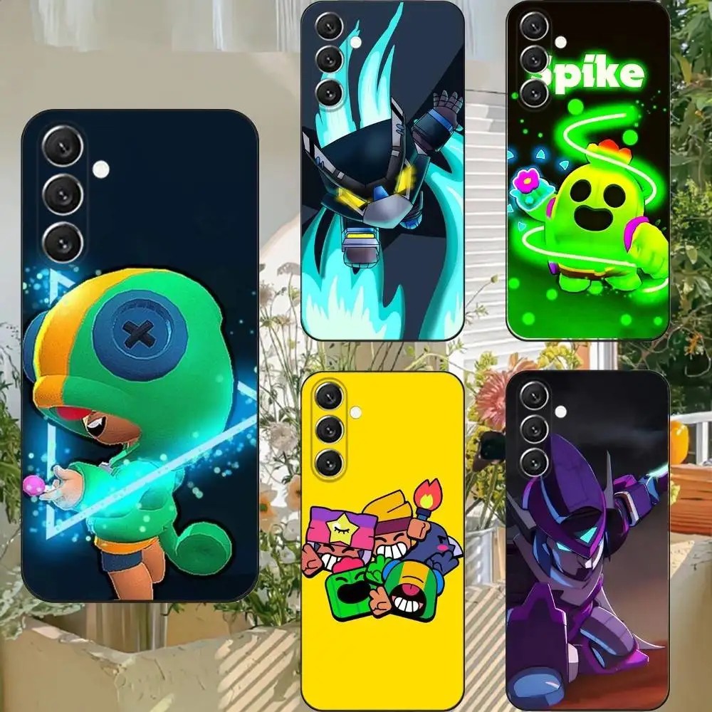 Games S-Stars Leon Phone Case Phone Case For Samsung S26 S25 S24 S23 A56 A71 PLUS ULTRA,5G Black Cover