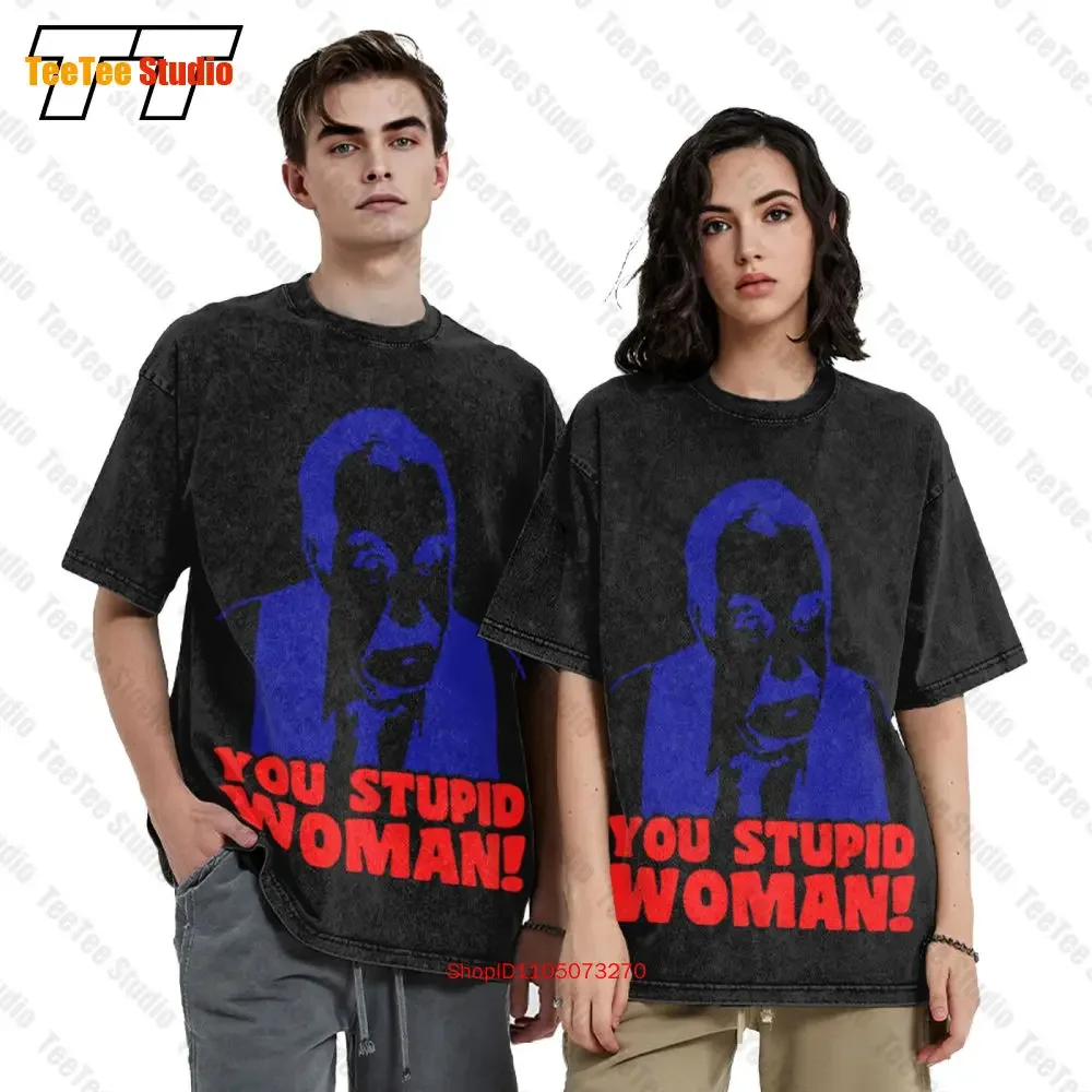 Allo Rene Artois Gorden Kaye You Stupid Vintage Oversized T-Shirt CC9Z