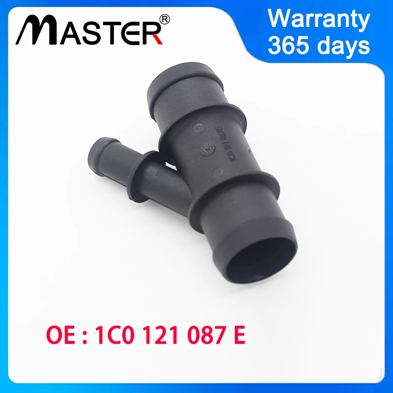 

Water Coolant Hose Connector Pipe 1C0121087E For VW Jetta Polo MK6 1.6L Audi TT 1.8T 03-06 Seat IBIZA Skoda 1C0 121 087 E
