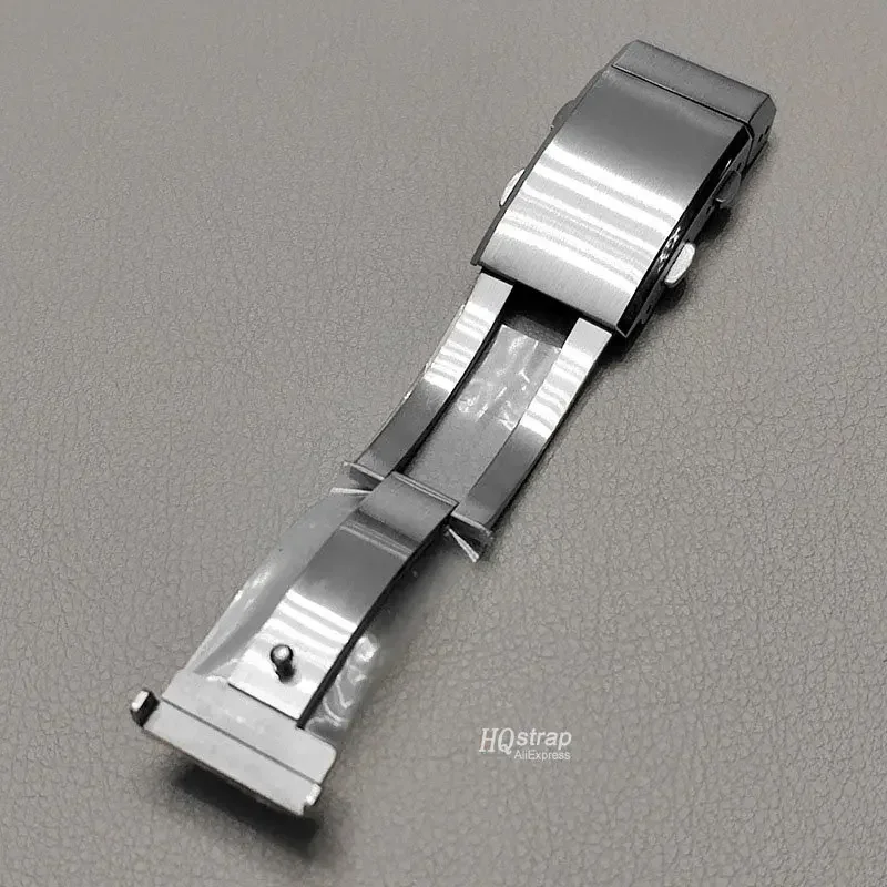 Luxury Watch Buckle for 18mm 20mm 22mm 316L Stainless Steel Button Universal Strap Replacement Clasp for Seiko Watch Accessories