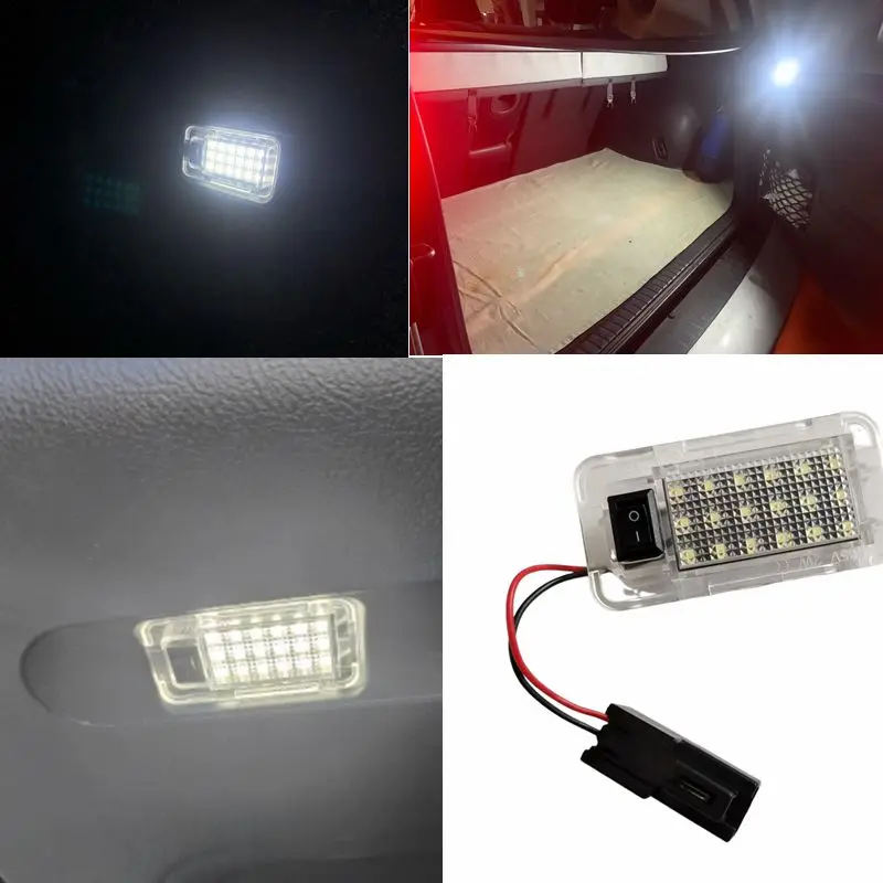 1Pcs Car LED Signal Light Trunk Lamp Luggage Compartment Lights White Bulbs for toyota Prius 20 Series 30 Series ZVW30 50 Serie view 3