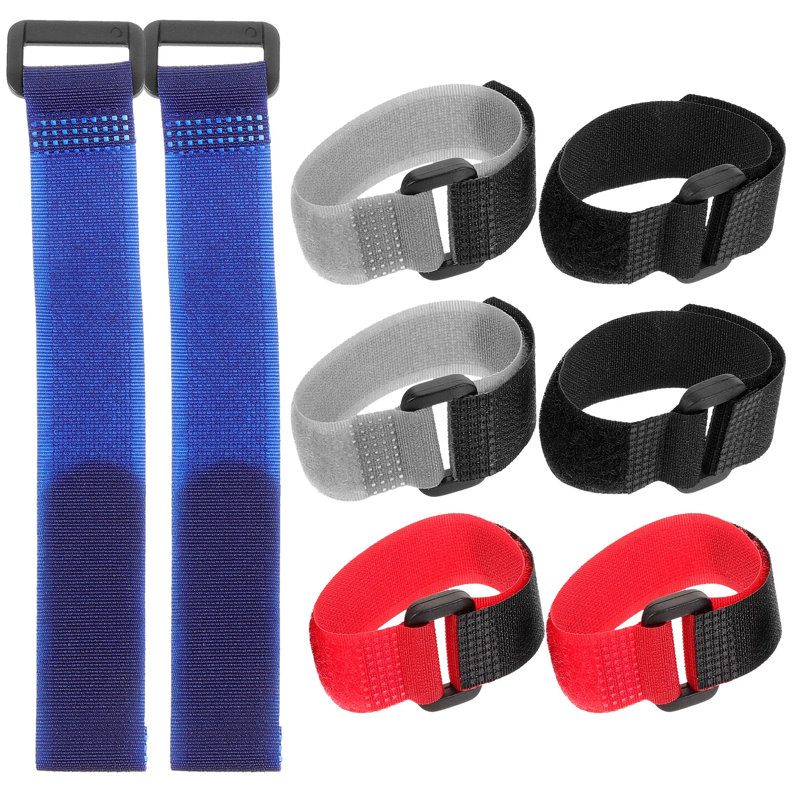 8 Pcs Stop-screaming Collars for Rooster Anti-noise Bands Anti-crowing Neckbands Nylon Flexible