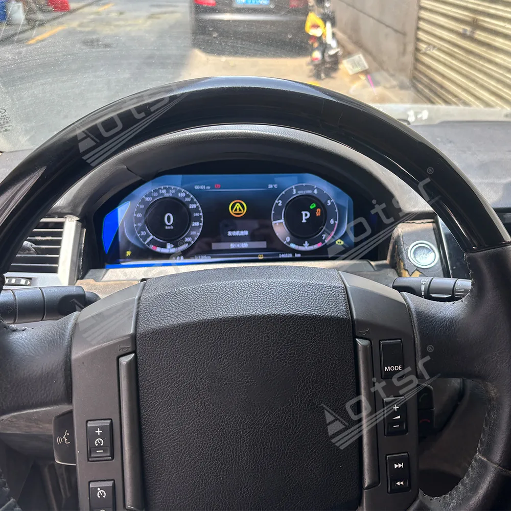 

12.3 Inch Digital Cluster Odometer Screen For Land Rover Range Rover Sport Discovery 3 2005-2009 Virtual Cockpit Speed Meter Car