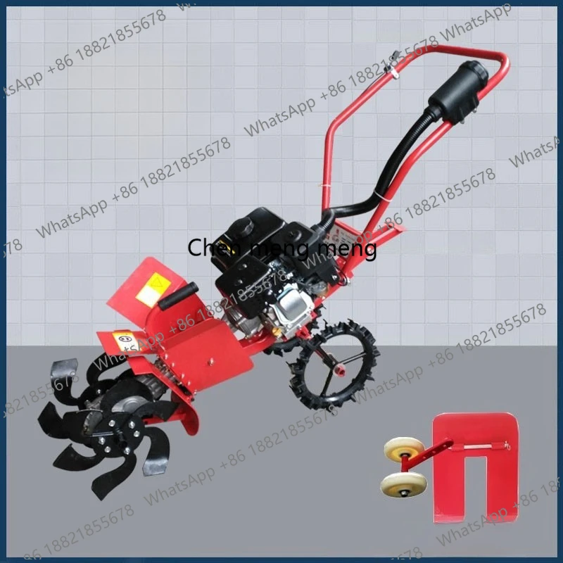

Multifunctional trenching machine micro-tillage rotary tillage loosening four-wheel drive orchard