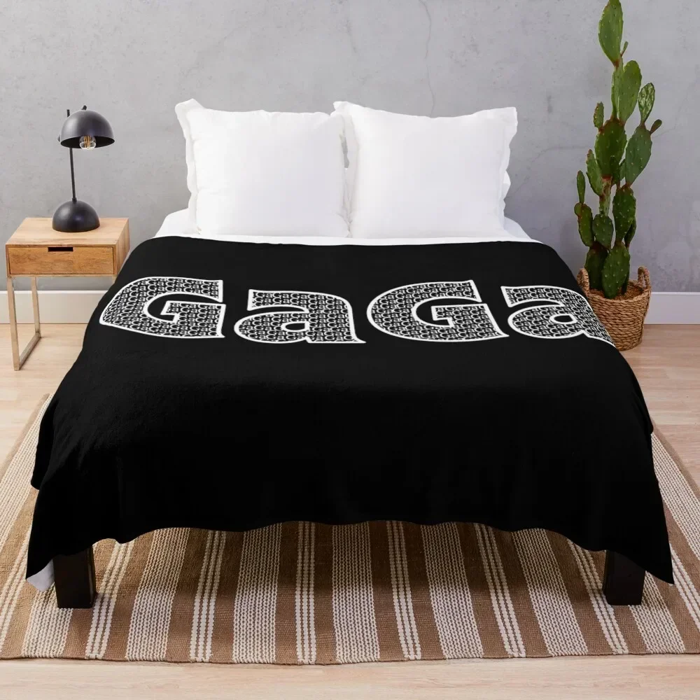 

GaGa Throw Blanket Single Flannel for sofa Beautifuls Blankets