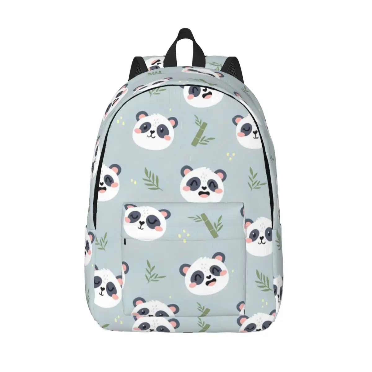 Cute Panda Animal Backpack for Men Women Casual Student Work Daypack College Canvas Bags Gift