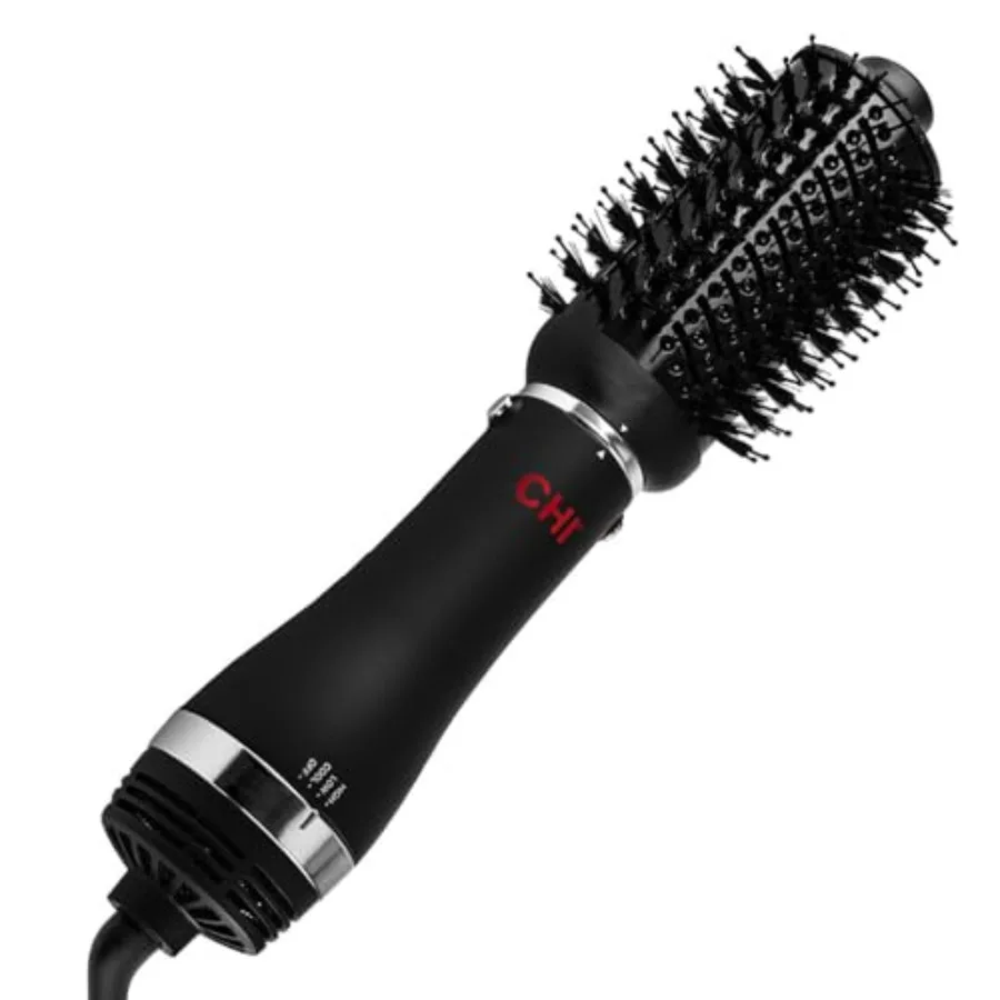 

Volumizer 4-in-1 Blowout Brush Hair Dryer, Multi-Attachment Ceramic Ionic Styling Tool, Preserves Natural Hair Moisture for Easy