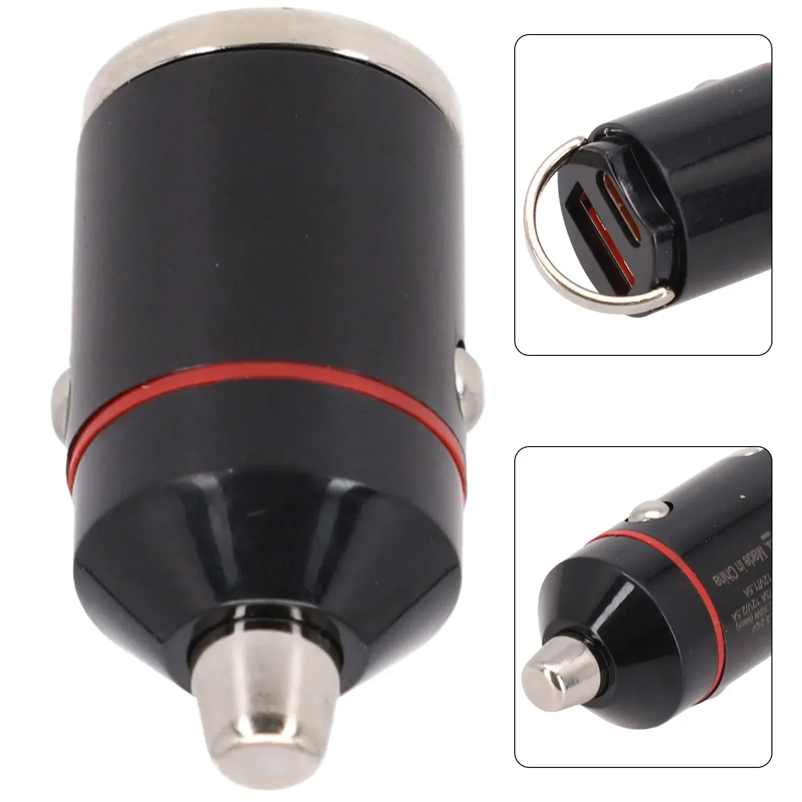 

USB Car Phone Charger QC3.0 Car Interior Fast Charging Accessories Can Support 2 Mobile Phones Fast Charging At The Same