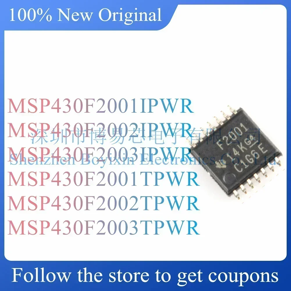 

MSP430F2001IPWR MSP430F2002IPWR MSP430F2003IPWR MSP430F2001TPWR MSP430F2002TPWR MSP430F2003TPWR Standard version