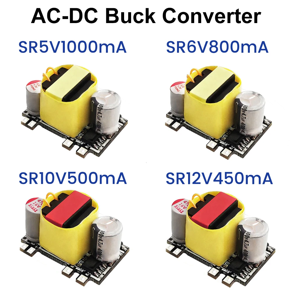 AC-DC convertisseur abati eur de précision 5V 1000mA 6V 800mA 10V 500mA 12V 450mA technologie d'alimentation AC 220V à 5V DC abati eur