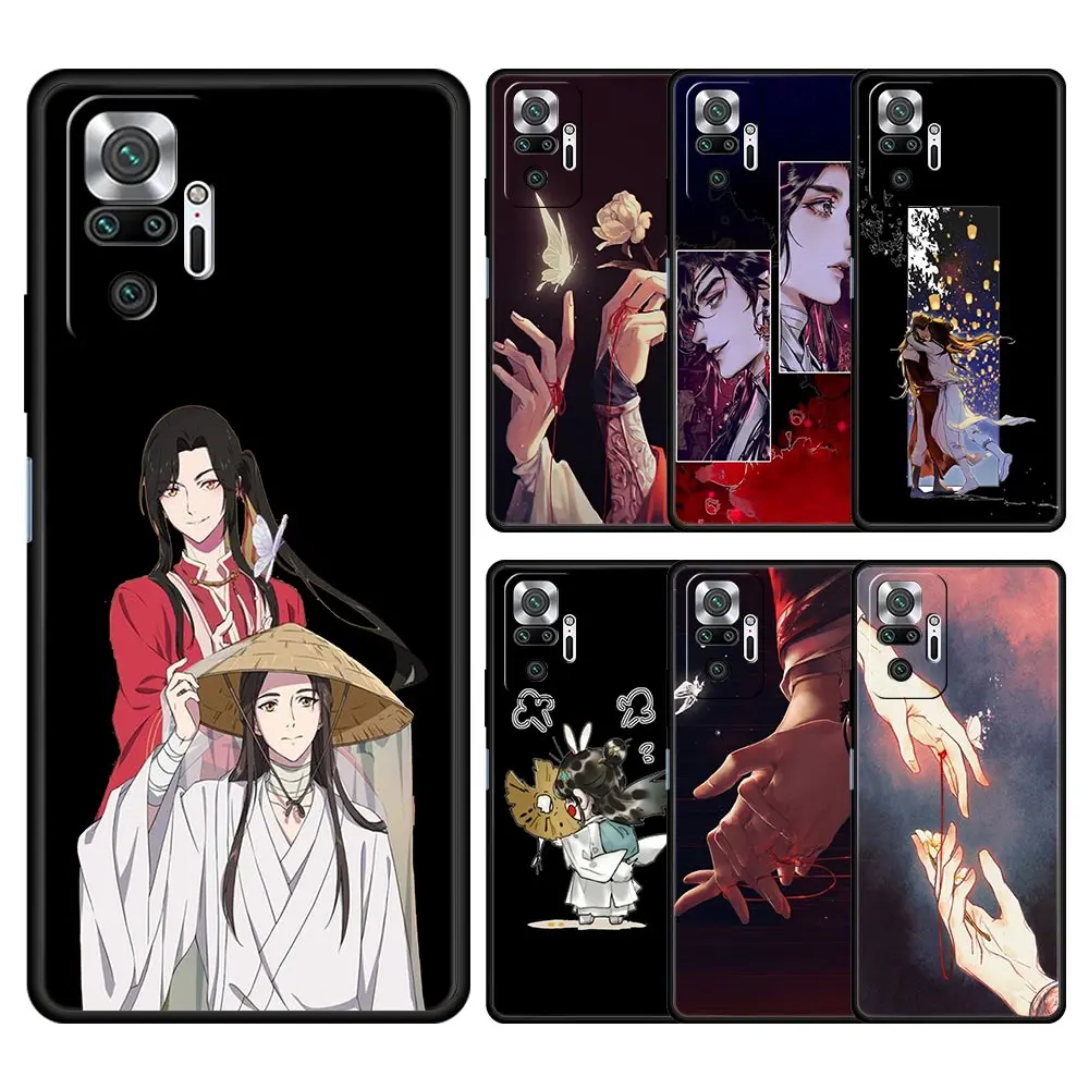 

Heaven Official's Blessing Phone Case For Xiaomi Redmi Note 12 11 10 Pro 9S 9 8 7 9T 8T 9C 9A 8A 12 11T 5G 10S K50 Gaming Cover