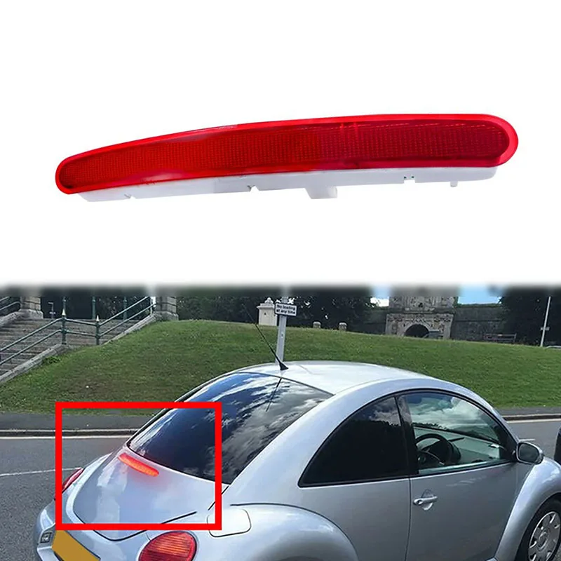 

12V DC Red Lens High Level Brake Stop Rear Light For Volkswagen New Beetle Third LED 1C1 9C1 1998-2010 Car Accessories