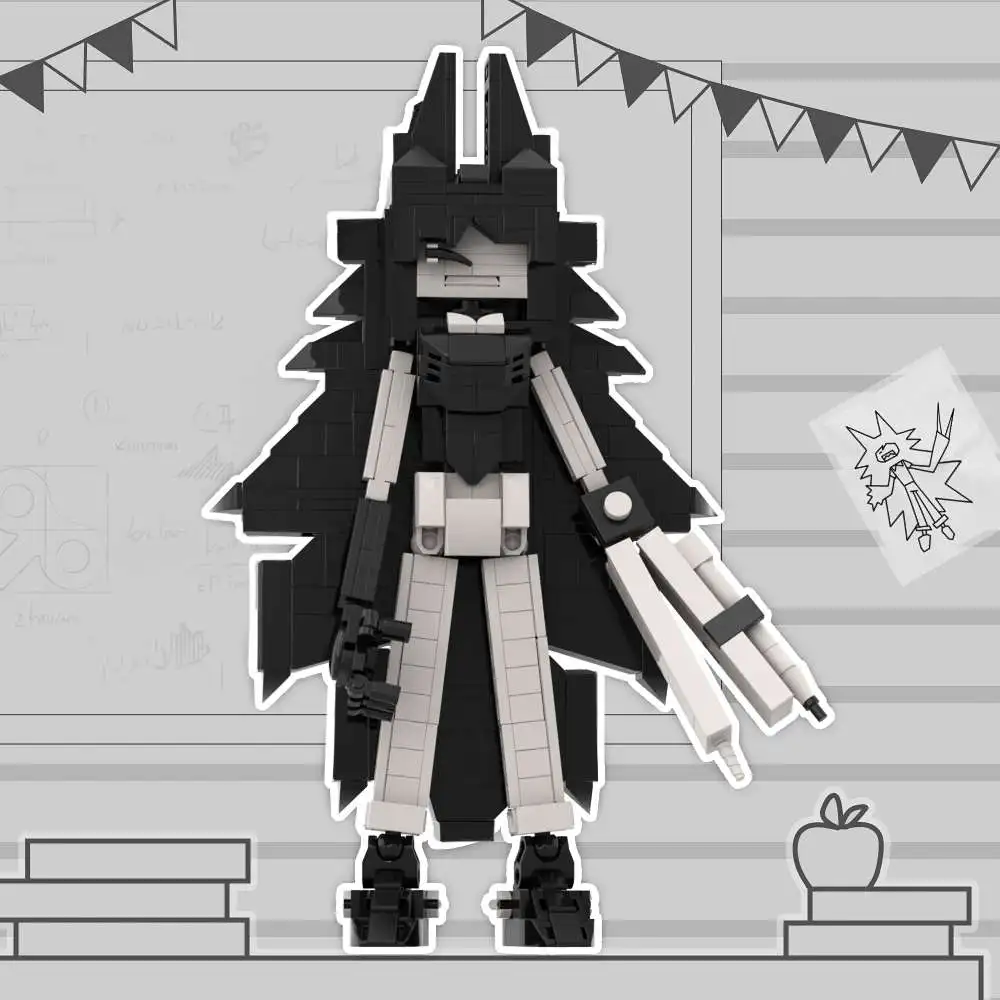 

Miss Compass MOC сборка строительных блоков DIY креативные игрушки, очень хороший подарок для любителей строительных блоков