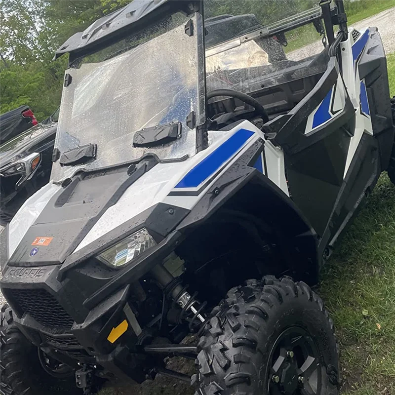 

Leading-Edge-UTV Windshield Vent Install Kit For Hard Coated Polycarbonate Windshields For Can-Am Maverick X3 Polaris RZR 800 90