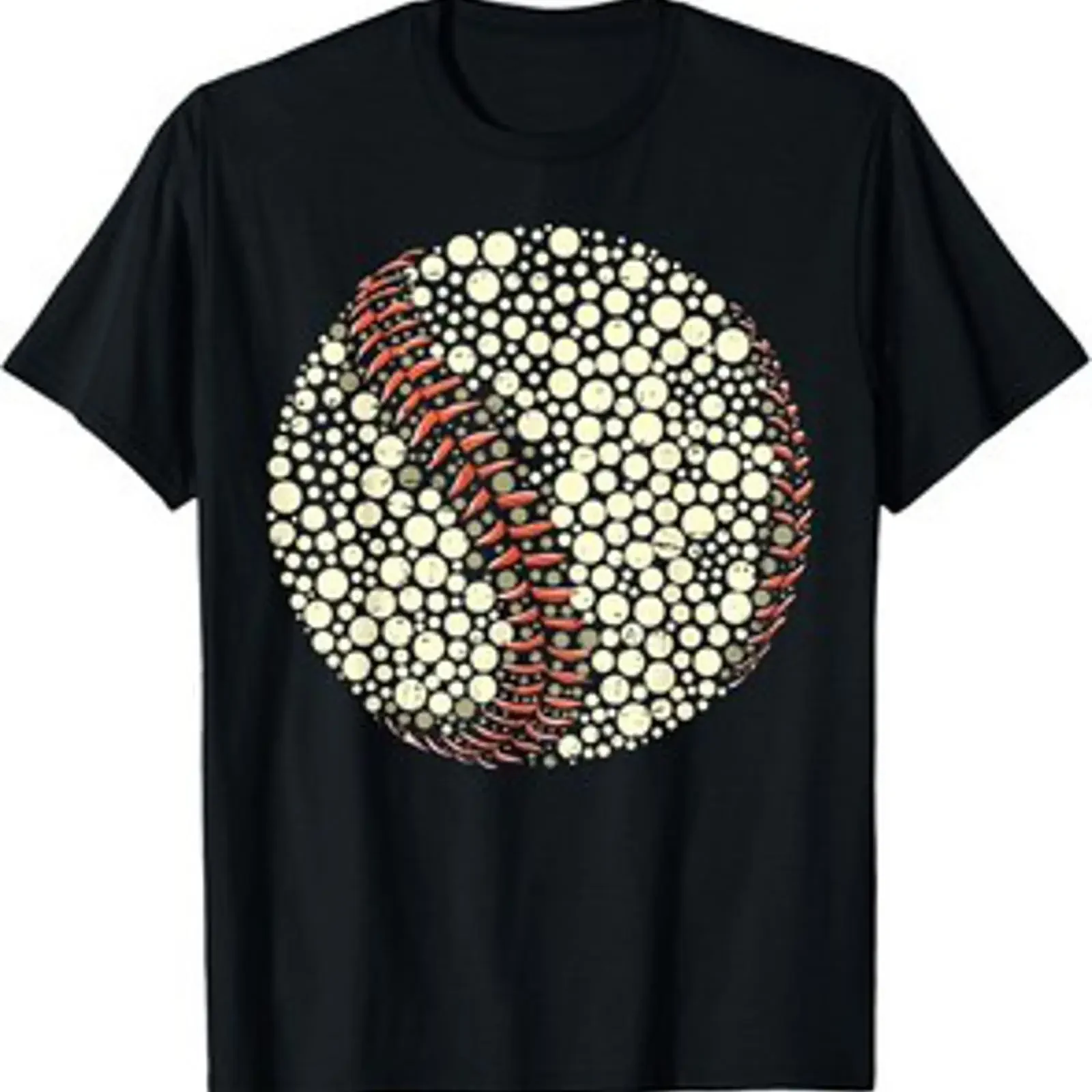 Camiseta unisex de béisbol Happy Dot Day Teacher, colorida, vintage, estilo streetwear, cómoda, informal, elegante, ligeramente desgastada