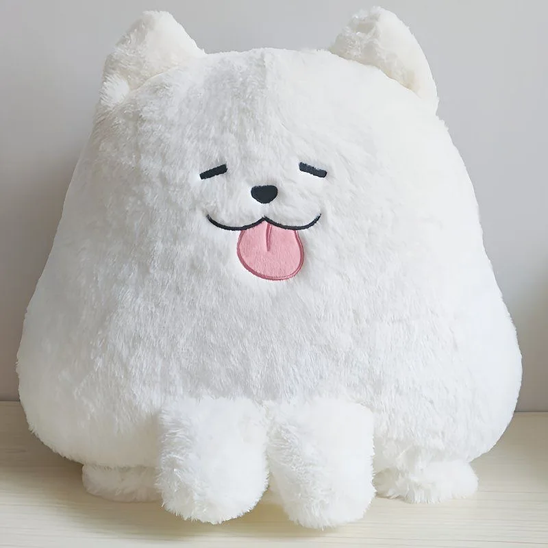 لطيف Samoyed 13 سنتيمتر ياي أفخم قلادة متعة عروسة كارتون الكلب الاتجاه لعبة وسادة الزينة الإبداعية مفاجأة دمية هدية عيد ميلاد