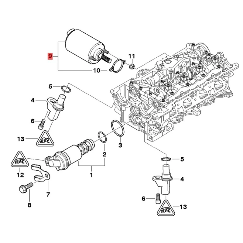 Car Eccentric Shaft Actuator A2C53123520 11377548387 For BMW X1 X3 E46 E81 E82 E85 E90 E93 VVT Valvetronic Servo Motor Parts