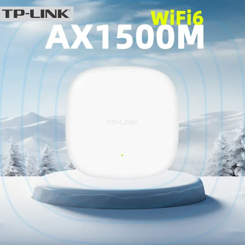 Tp-Link AX1500 Ceiling AP WiFi Range Extender 1500M Wireless Access Point 5Ghz WiFi6 Booster Hotspot AP Ubiquity Router