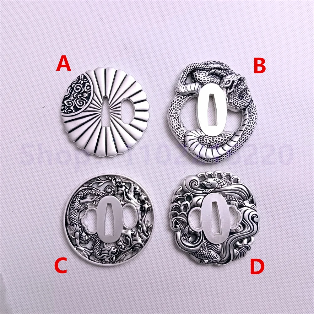 

Beautiful Japanese Sword Parts Alloy Material Tsuba Guard Handguard For Japan Samurai Katana Fittings Accessories New